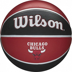 Мяч Wilson NBA Team Tribute Chicago Bulls АРТ.Wtb1300xbchi